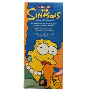 The Simpsons Best Of Volume 10,11,12 VHS